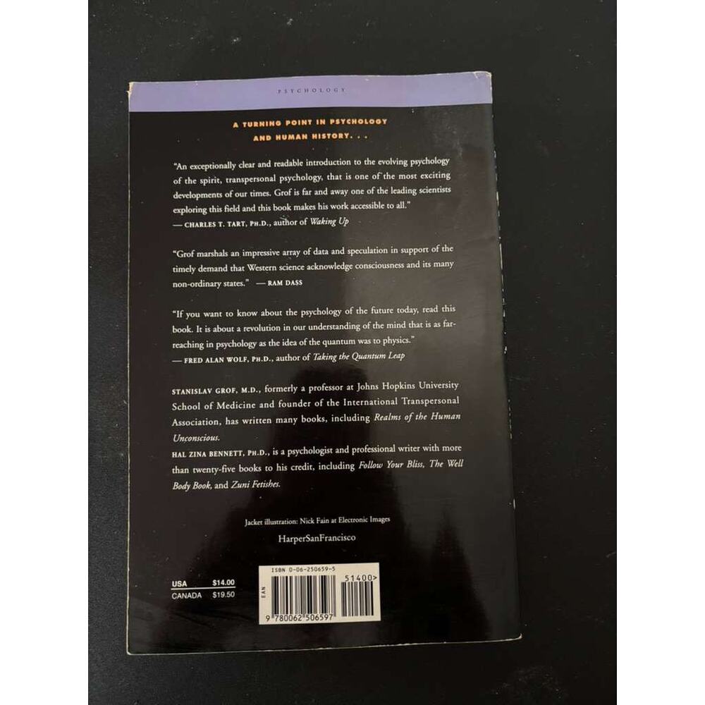 The Holotropic Mind Stanislav Grof Paperback Psychology Consciousness Book - Picture 2 of 2